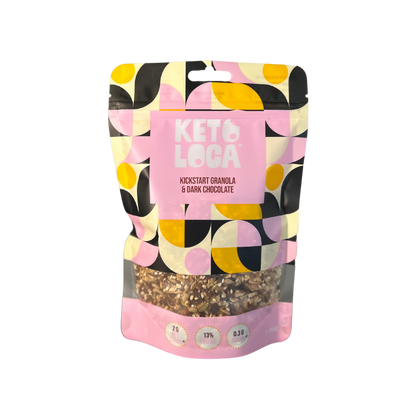 Kickstart Granola & Dark Chocolate Drops 250 g