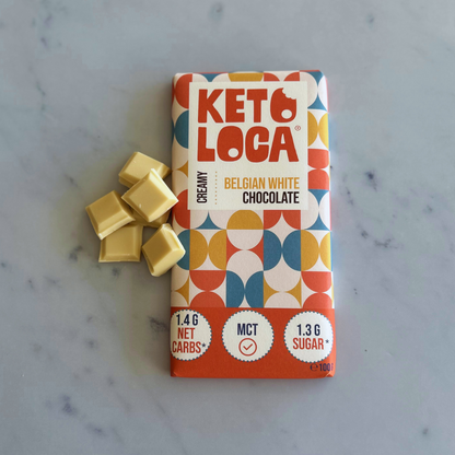 Belgische weiße Schokolade - 100 g