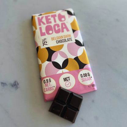 75% Pure Belgische Chocolade - 100 g