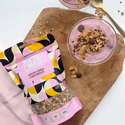 Kickstart Granola & Dark Chocolate Drops 250 g